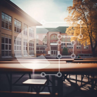 Intra Συλλεκτικό Ξύλινο Παζλ Plywood 4mm - Εξωτερική σκηνή με τραπέζια και καρέκλες Σε Ξύλινο Κουτί - Διαστάσεις Puzzle: 10x10 cm – 25 κομμάτια - Image 1