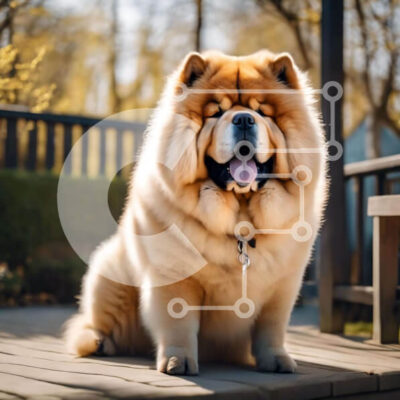 Intra Συλλεκτικό Ξύλινο Παζλ Plywood  4mm - Χνουδωτό σκυλί στο κατάστρωμα Σε Ξύλινο Κουτί - Διαστάσεις: 10x10 cm – 25 κομμάτια - Image 1