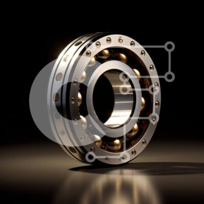 Intra Συλλεκτικό Ξύλινο Παζλ Plywood  4mm - Ρουλεμάν από ανοξείδωτο ατσάλι Σε Ξύλινο Κουτί - Διαστάσεις: 10x10 cm – 25 κομμάτια - Image 1