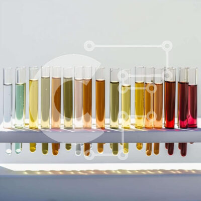 Intra Συλλεκτικό Ξύλινο Παζλ Plywood  4mm - Πολύχρωμοι δοκιμαστικοί σωλήνες για επιστημονικά πειράματα Σε Ξύλινο Κουτί - Διαστάσεις Puzzle: 10x10 cm – 25 κομμάτια - Image 1