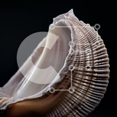 Intra Συλλεκτικό Ξύλινο Παζλ Plywood 4mm - Μεγάλο κέλυφος κόγχης Σε Ξύλινο Κουτί - Διαστάσεις: 10x10 cm – 25 κομμάτια - Image 1