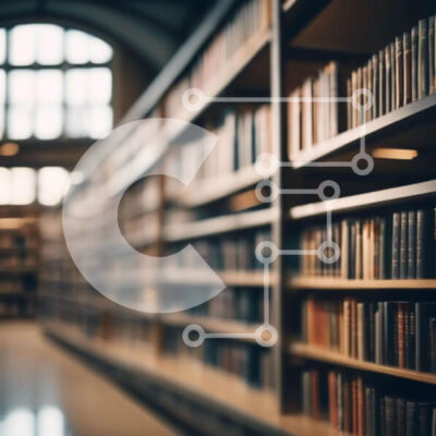 Intra Συλλεκτικό Ξύλινο Παζλ Plywood  4mm - Βιβλιοθήκη με σειρές από ράφια Σε Ξύλινο Κουτί - Διαστάσεις Puzzle: 10x10 cm – 25 κομμάτια - Image 1