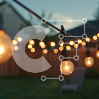 Intra Συλλεκτικό Ξύλινο Παζλ Plywood  4mm - Σειρά λαμπτήρων στο σούρουπο Σε Ξύλινο Κουτί - Διαστάσεις Puzzle: 10x10 cm – 25 κομμάτια - Image 1