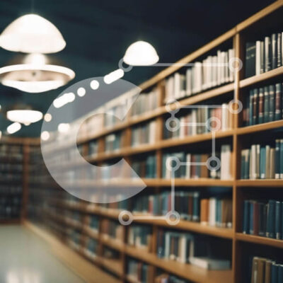 Intra Συλλεκτικό Ξύλινο Παζλ Plywood  4mm - Άδεια βιβλιοθήκη με βιβλία σε ξύλινες βιβλιοθήκες Σε Ξύλινο Κουτί - Διαστάσεις Puzzle: 10x10 cm – 25 κομμάτια - Image 1