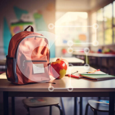 Intra Συλλεκτικό Ξύλινο Παζλ Plywood 4mm - Σχολικά είδη και σακίδιο πλάτης στο γραφείο Σε Ξύλινο Κουτί - Διαστάσεις Puzzle: 10x10 cm – 25 κομμάτια - Image 1