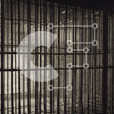 Intra Συλλεκτικό Ξύλινο Παζλ Plywood 4mm - Άδειο κελί φυλακής με ράβδους Σε Ξύλινο Κουτί - Διαστάσεις Puzzle: 10x10 cm – 25 κομμάτια - Image 1