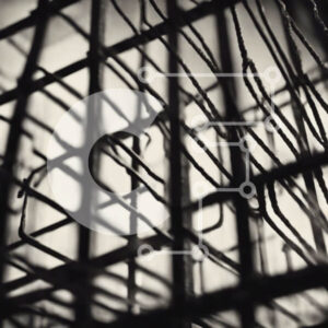 Intra Συλλεκτικό Ξύλινο Παζλ Plywood  4mm - Ανοίξτε το συρμάτινο κλουβί για αποθήκευση Σε Ξύλινο Κουτί - Διαστάσεις: 10x10 cm – 25 κομμάτια