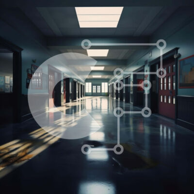 Intra Συλλεκτικό Ξύλινο Παζλ Plywood  4mm - Άδειος διάδρομος με παράθυρα Σε Ξύλινο Κουτί - Διαστάσεις Puzzle: 10x10 cm – 25 κομμάτια - Image 1