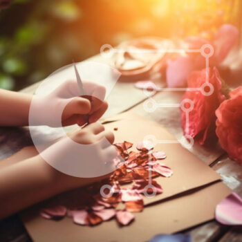 Intra Συλλεκτικό Ξύλινο Παζλ Plywood  4mm - Νεαρό κορίτσι που δημιουργεί την τέχνη Σε Ξύλινο Κουτί - Διαστάσεις Puzzle: 10x10 cm – 25 κομμάτια - Image 1