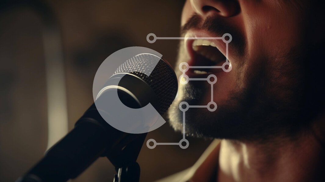 Intra Συλλεκτικό Ξύλινο Παζλ Plywood  4mm - Άνθρωπος που τραγουδά στο μικρόφωνο Σε Ξύλινο Κουτί - Διαστάσεις Puzzle: 10x10 cm – 25 κομμάτια