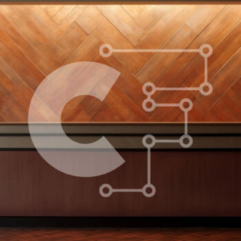 Intra Συλλεκτικό Ξύλινο Παζλ Plywood  4mm - Ξύλινη ρεσεψιόν και καρέκλες σε ένα ζεστό εσωτερικό περιβάλλον Σε Ξύλινο Κουτί - Διαστάσεις Puzzle: 10x10 cm – 25 κομμάτια - Image 1