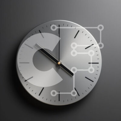 Intra Συλλεκτικό Ξύλινο Παζλ Plywood  4mm - Γκρι ρολόι τοίχου στις 11:15 π.μ Σε Ξύλινο Κουτί - Διαστάσεις: 10x10 cm – 25 κομμάτια - Image 1