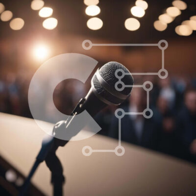 Intra Συλλεκτικό Ξύλινο Παζλ Plywood  4mm - Μικρόφωνο μπροστά στο κοινό Σε Ξύλινο Κουτί - Διαστάσεις Puzzle: 10x10 cm – 25 κομμάτια - Image 1