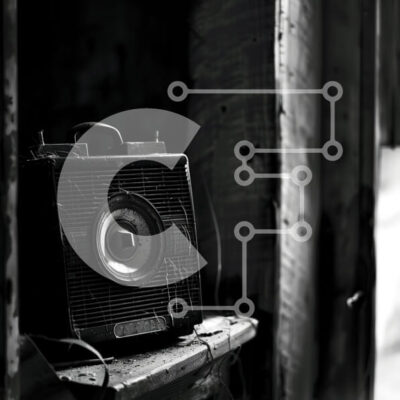 Intra Συλλεκτικό Ξύλινο Παζλ Plywood  4mm - Vintage παλιομοδίτικο ραδιόφωνο σε ξύλινο ράφι Σε Ξύλινο Κουτί - Διαστάσεις: 10x10 cm – 25 κομμάτια - Image 1