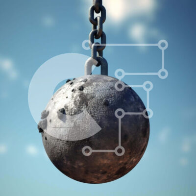 Intra Συλλεκτικό Ξύλινο Παζλ Plywood  4mm - Μεταλλική μπάλα που κρέμεται από αλυσίδα Σε Ξύλινο Κουτί - Διαστάσεις: 10x10 cm – 25 κομμάτια - Image 1