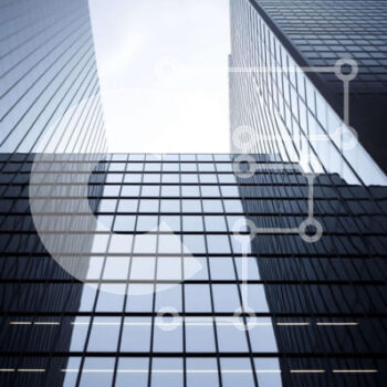 Intra Συλλεκτικό Ξύλινο Παζλ Plywood  4mm - Σύγχρονα κτίρια με γυάλινους τοίχους σε αστική περιοχή Σε Ξύλινο Κουτί - Διαστάσεις Puzzle: 10x10 cm – 25 κομμάτια - Image 1