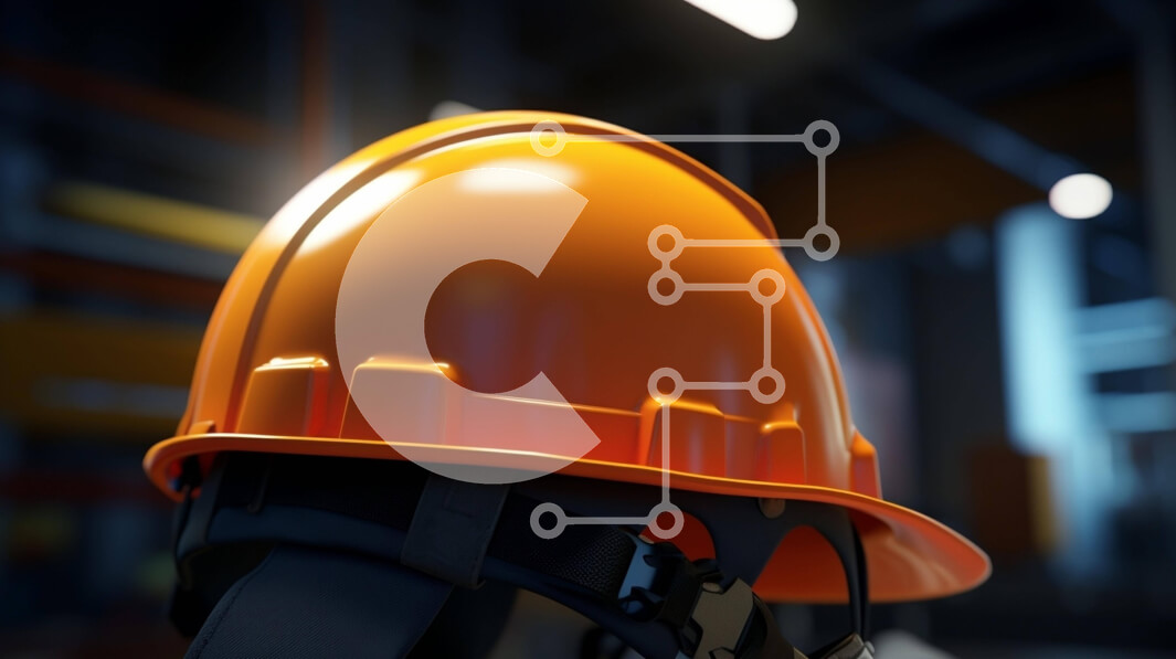 Intra Συλλεκτικό Ξύλινο Παζλ Plywood  4mm - Εργάτης οικοδομών με πορτοκαλί σκληρό καπέλο Σε Ξύλινο Κουτί - Διαστάσεις Puzzle: 10x10 cm – 25 κομμάτια