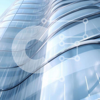 Intra Συλλεκτικό Ξύλινο Παζλ Plywood  4mm - Σύγχρονο κτήριο με γυάλινους τοίχους που επιπλέει στον ουρανό Σε Ξύλινο Κουτί - Διαστάσεις Puzzle: 10x10 cm – 25 κομμάτια - Image 1