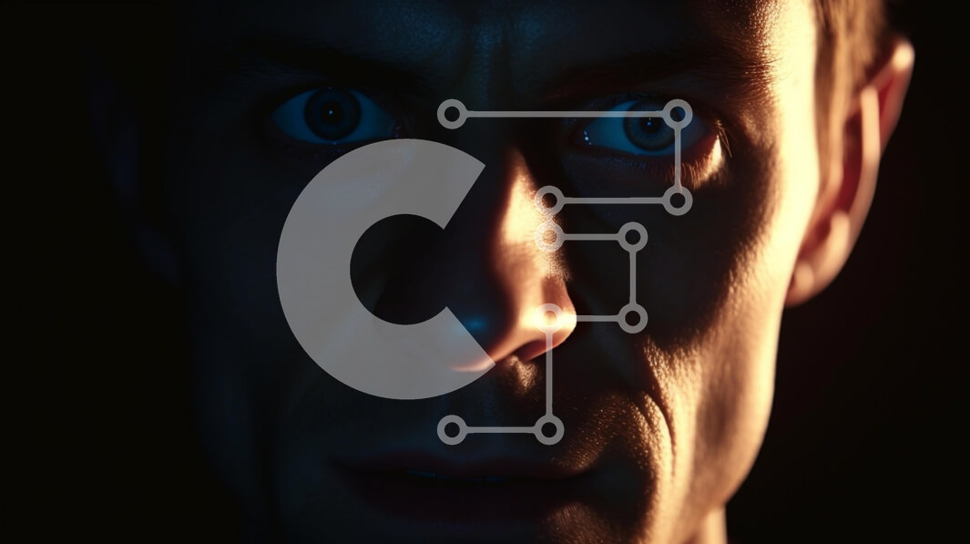 Intra Συλλεκτικό Ξύλινο Παζλ Plywood  4mm - Άτομο που κοιτάζει επίμονα στην απόσταση Σε Ξύλινο Κουτί - Διαστάσεις Puzzle: 10x10 cm – 25 κομμάτια