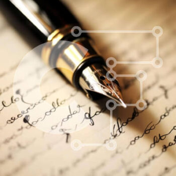 Intra Συλλεκτικό Ξύλινο Παζλ Plywood  4mm - Vintage στυλό σε ανοιχτό χαρτί Σε Ξύλινο Κουτί - Διαστάσεις: 10x10 cm – 25 κομμάτια - Image 1