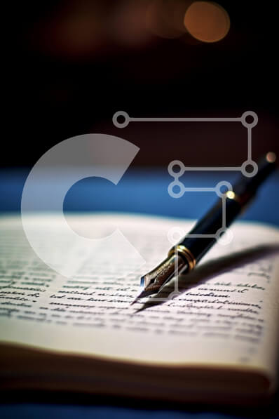 Intra Συλλεκτικό Ξύλινο Παζλ Plywood  4mm - Στυλό σε ανοιχτό βιβλίο Σε Ξύλινο Κουτί - Διαστάσεις: 10x10 cm – 25 κομμάτια