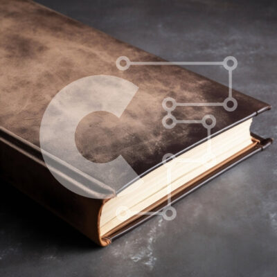 Intra Συλλεκτικό Ξύλινο Παζλ Plywood  4mm - Κλειστό καφέ δερμάτινο βιβλίο Σε Ξύλινο Κουτί - Διαστάσεις Puzzle: 10x10 cm – 25 κομμάτια - Image 1