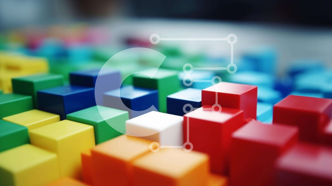 Intra Συλλεκτικό Ξύλινο Παζλ Plywood  4mm - Πολύχρωμα μπλοκ παιχνιδιών στοιβαγμένα σε σειρές Σε Ξύλινο Κουτί - Διαστάσεις: 10x10 cm – 25 κομμάτια