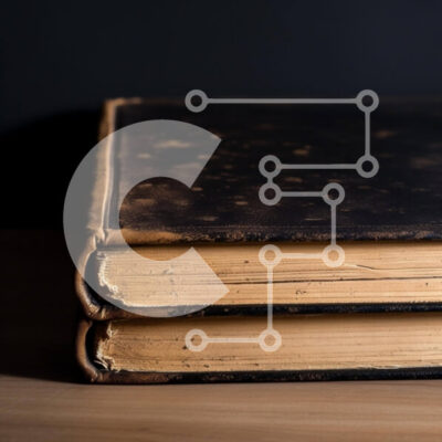 Intra Συλλεκτικό Ξύλινο Παζλ Plywood  4mm - Δύο παλιά βιβλία σε ξύλινο τραπέζι Σε Ξύλινο Κουτί - Διαστάσεις: 10x10 cm – 25 κομμάτια - Image 1