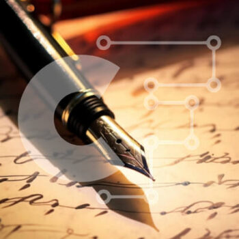 Intra Συλλεκτικό Ξύλινο Παζλ Plywood  4mm - Vintage στυλό σε παλιό χαρτί Σε Ξύλινο Κουτί - Διαστάσεις: 10x10 cm – 25 κομμάτια - Image 1