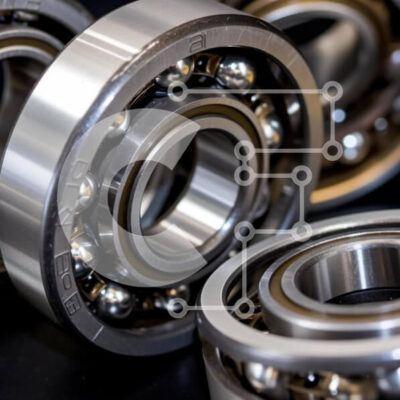 Intra Συλλεκτικό Ξύλινο Παζλ Plywood 4mm - Ένσφαιρα ρουλεμάν από ανοξείδωτο χάλυβα σε βιομηχανικό περιβάλλον Σε Ξύλινο Κουτί - Διαστάσεις Puzzle: 10x10 cm – 25 κομμάτια - Image 1