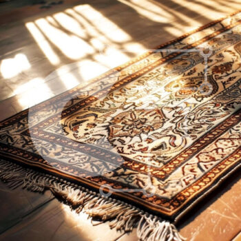 Intra Συλλεκτικό Ξύλινο Παζλ Plywood  4mm - Κομψό χαλί σε ξύλινο πάτωμα με φως του ήλιου Σε Ξύλινο Κουτί - Διαστάσεις Puzzle: 10x10 cm – 25 κομμάτια - Image 1