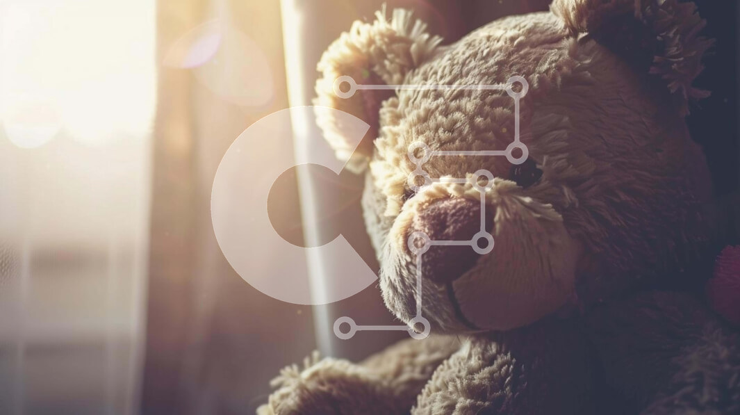 Intra Συλλεκτικό Ξύλινο Παζλ Plywood  4mm - Καφέ αρκουδάκι από Ανοιχτό παράθυρο Σε Ξύλινο Κουτί - Διαστάσεις: 10x10 cm – 25 κομμάτια