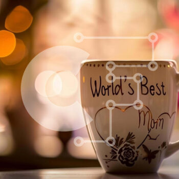 Intra Συλλεκτικό Ξύλινο Παζλ Plywood 4mm - Η καλύτερη κούπα καφέ στον κόσμο για μαμά Σε Ξύλινο Κουτί - Διαστάσεις Puzzle: 10x10 cm – 25 κομμάτια - Image 1