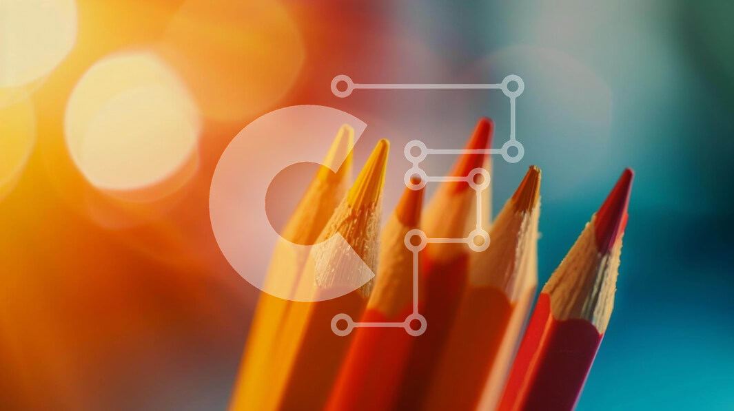 Intra Συλλεκτικό Ξύλινο Παζλ Plywood  4mm - Κοντινό πλάνο πολύχρωμα μολύβια Σε Ξύλινο Κουτί - Διαστάσεις: 10x10 cm – 25 κομμάτια