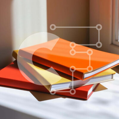 Intra Συλλεκτικό Ξύλινο Παζλ Plywood 4mm - Πολύχρωμα βιβλία στοιβαγμένα μπροστά από ένα παράθυρο Σε Ξύλινο Κουτί - Διαστάσεις Puzzle: 10x10 cm – 25 κομμάτια - Image 1