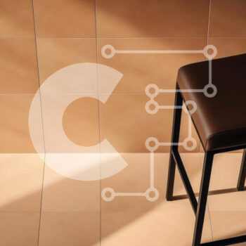 Intra Συλλεκτικό Ξύλινο Παζλ Plywood  4mm - Μαύρο σκαμπό στη μέση του δωματίου με μαύρισμα τοίχους με πλακάκια Σε Ξύλινο Κουτί - Διαστάσεις Puzzle: 10x10 cm – 25 κομμάτια - Image 1