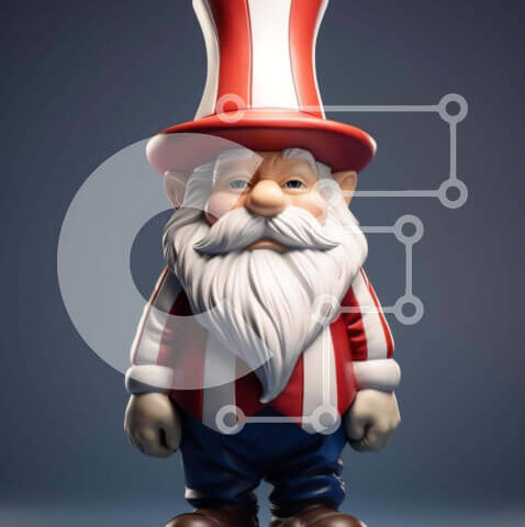 Intra Συλλεκτικό Ξύλινο Παζλ Plywood  4mm - Αιδώλιο με παιχνίδι με αμερικανική σημαία Σε Ξύλινο Κουτί - Διαστάσεις Puzzle: 10x10 cm – 25 κομμάτια - Image 1