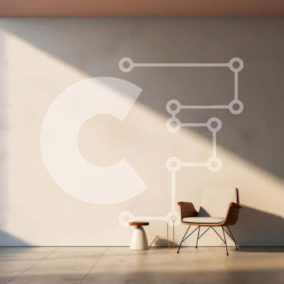 Intra Συλλεκτικό Ξύλινο Παζλ Plywood  4mm - Κενό δωμάτιο με καρέκλα, τραπέζι και λάμπα Σε Ξύλινο Κουτί - Διαστάσεις Puzzle: 10x10 cm – 25 κομμάτια - Image 1