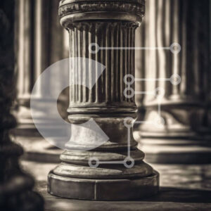 Intra Συλλεκτικό Ξύλινο Παζλ Plywood  4mm - Κοντινή όψη στηλών Σε Ξύλινο Κουτί - Διαστάσεις Puzzle: 10x10 cm – 25 κομμάτια