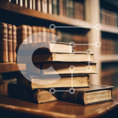 Intra Συλλεκτικό Ξύλινο Παζλ Plywood  4mm - Συλλογή παλαιών βιβλίων σε μια καλά εφοδιασμένη βιβλιοθήκη Σε Ξύλινο Κουτί - Διαστάσεις Puzzle: 10x10 cm – 25 κομμάτια - Image 1