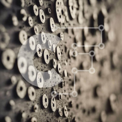 Intra Συλλεκτικό Ξύλινο Παζλ Plywood  4mm - Τοίχος καλυμμένος με κουμπιά, βίδες και πριτσίνια Σε Ξύλινο Κουτί - Διαστάσεις: 10x10 cm – 25 κομμάτια - Image 1