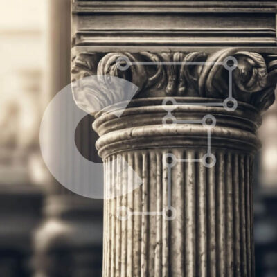 Intra Συλλεκτικό Ξύλινο Παζλ Plywood  4mm - Περίτεχνη στήλη με περίπλοκο σχέδιο Σε Ξύλινο Κουτί - Διαστάσεις Puzzle: 10x10 cm – 25 κομμάτια - Image 1