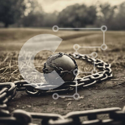 Intra Συλλεκτικό Ξύλινο Παζλ Plywood 4mm - Αλυσοδεμένη μπάλα Σε Ξύλινο Κουτί - Διαστάσεις: 10x10 cm – 25 κομμάτια - Image 1