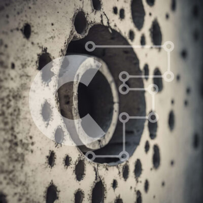 Intra Συλλεκτικό Ξύλινο Παζλ Plywood  4mm - Ηλικιωμένη τρύπα στον τοίχο Σε Ξύλινο Κουτί - Διαστάσεις: 10x10 cm – 25 κομμάτια - Image 1