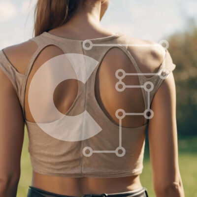 Intra Συλλεκτικό Ξύλινο Παζλ Plywood  4mm - Γυναίκα που στέκεται στο γρασίδι με τα πουλιά να πετούν τριγύρω Σε Ξύλινο Κουτί - Διαστάσεις: 10x10 cm – 25 κομμάτια - Image 1