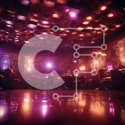 Intra Συλλεκτικό Ξύλινο Παζλ Plywood  4mm - Σκοτεινό και αιθέριο εσωτερικό εστιατόριο με μπουκάλι κρασιού Σε Ξύλινο Κουτί - Διαστάσεις Puzzle: 10x10 cm – 25 κομμάτια - Image 1