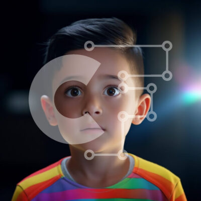 Intra Συλλεκτικό Ξύλινο Παζλ Plywood  4mm - Νεαρό αγόρι στο σκοτάδι Σε Ξύλινο Κουτί - Διαστάσεις Puzzle: 10x10 cm – 25 κομμάτια - Image 1