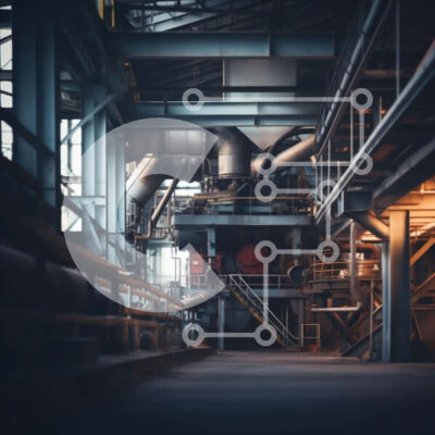 Intra Συλλεκτικό Ξύλινο Παζλ Plywood  4mm - Βιομηχανικό κτίριο με κόκκινες καρέκλες και φορτηγό Σε Ξύλινο Κουτί - Διαστάσεις Puzzle: 10x10 cm – 25 κομμάτια - Image 1