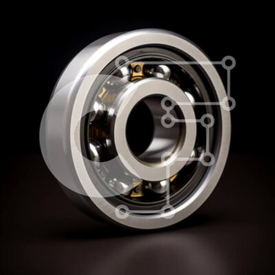 Intra Συλλεκτικό Ξύλινο Παζλ Plywood 4mm - Ρουλεμάν από ανοξείδωτο ατσάλι Σε Ξύλινο Κουτί - Διαστάσεις Puzzle: 10x10 cm – 25 κομμάτια - Image 1