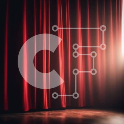 Intra Συλλεκτικό Ξύλινο Παζλ Plywood  4mm - Κόκκινη κουρτίνα με φως Σε Ξύλινο Κουτί - Διαστάσεις Puzzle: 10x10 cm – 25 κομμάτια - Image 1